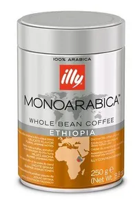Káva "Etiopie", pražená, zrnková, 250 g, ILLY